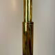 Articulated French library reading floor lamp made in brass, by Boulanger from 1980’s.  Height adjus