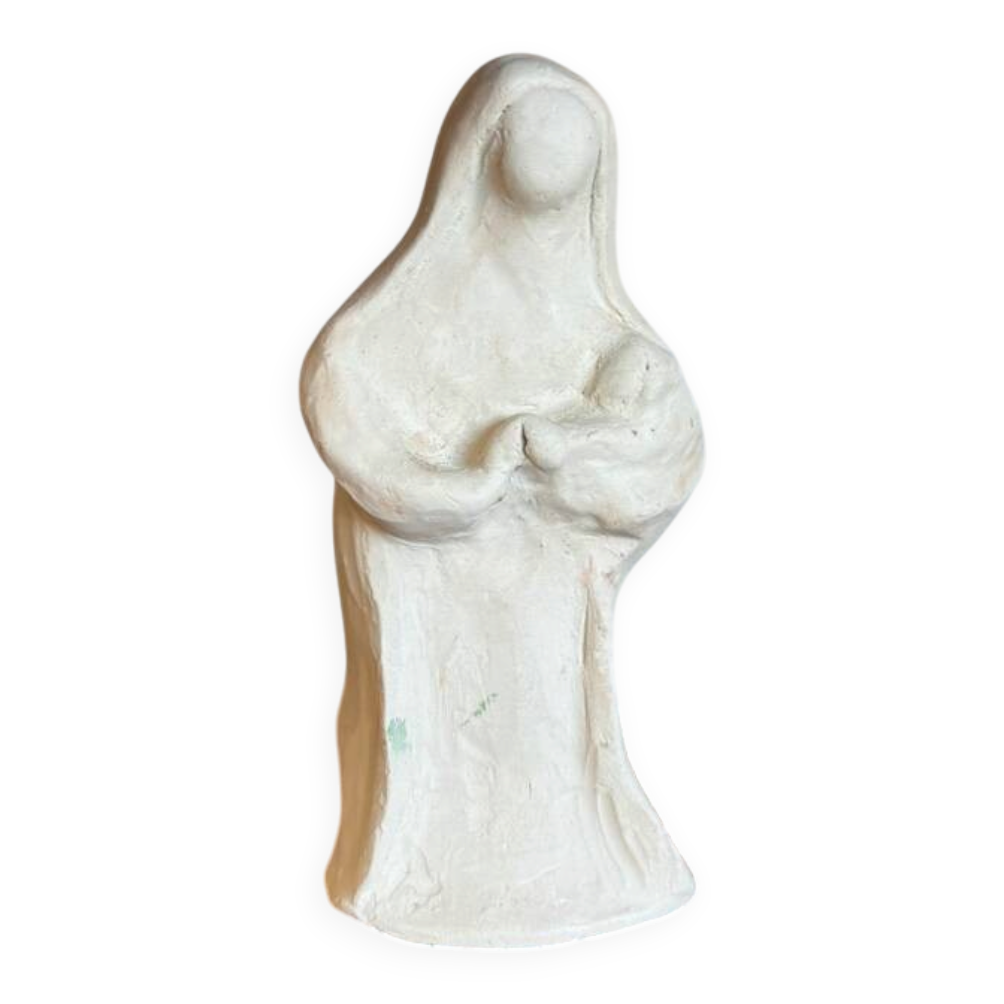 Virgin with Child in plaster