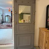 Louis XVI style cloud gray wardrobe