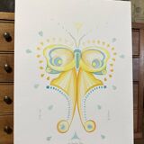 Watercolor butterfly