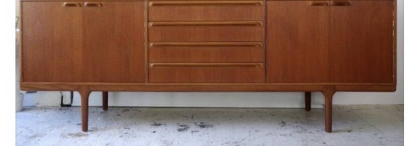 Vintage Scandinavian sideboard