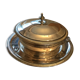 Silver metal vegetable