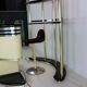 Seventies design dry bar by Harvey Guzzini for Stilglass Donati