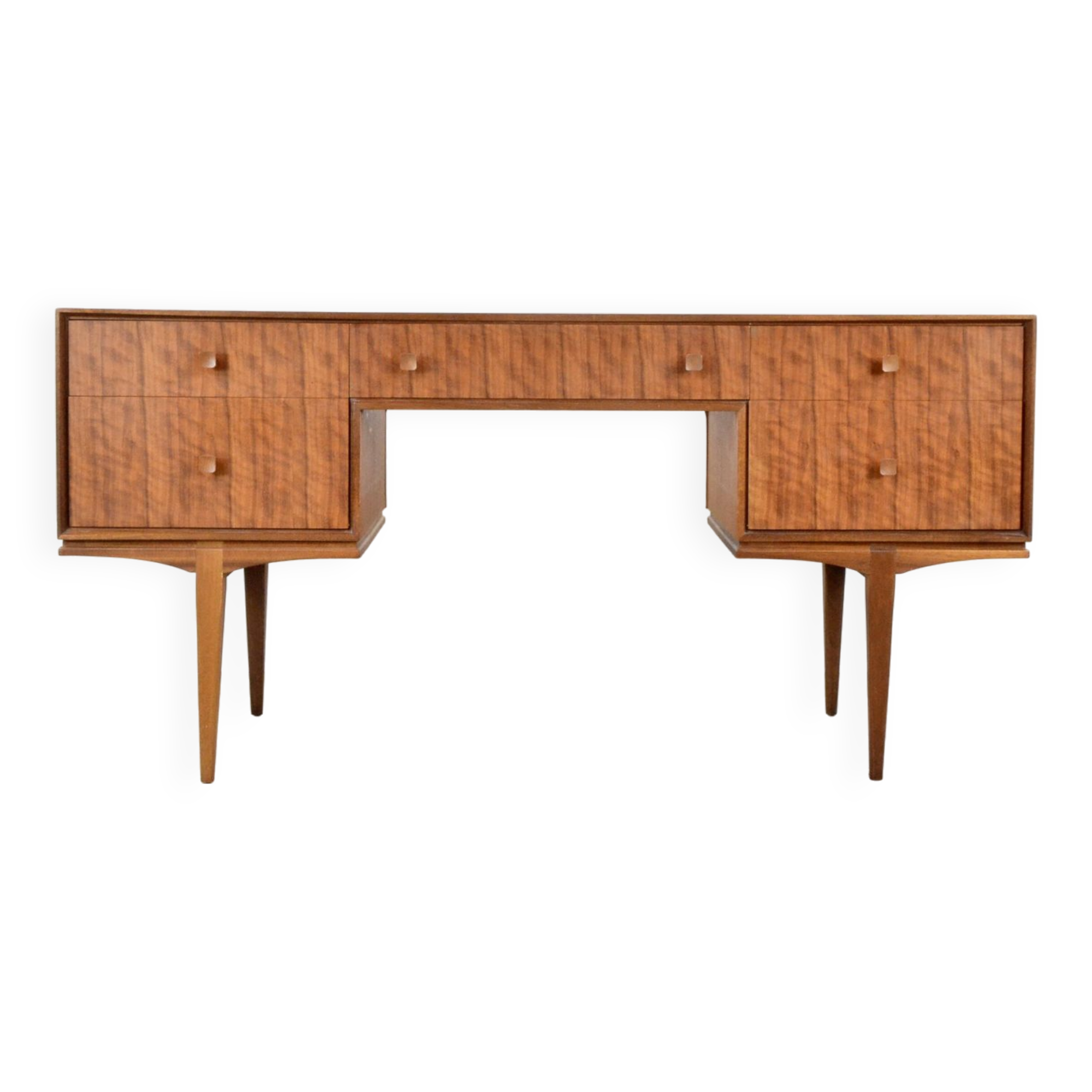 Midcentury McIntosh teak desk / dressing table