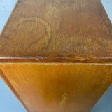 Vintage curtain file cabinet