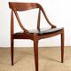 Chaise danoise en teck de Johannes Andersen