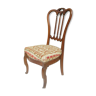 19th-century chair - lyre-shaped back