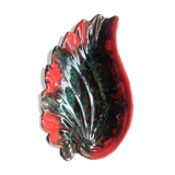 Plat Vallauris forme de feuille