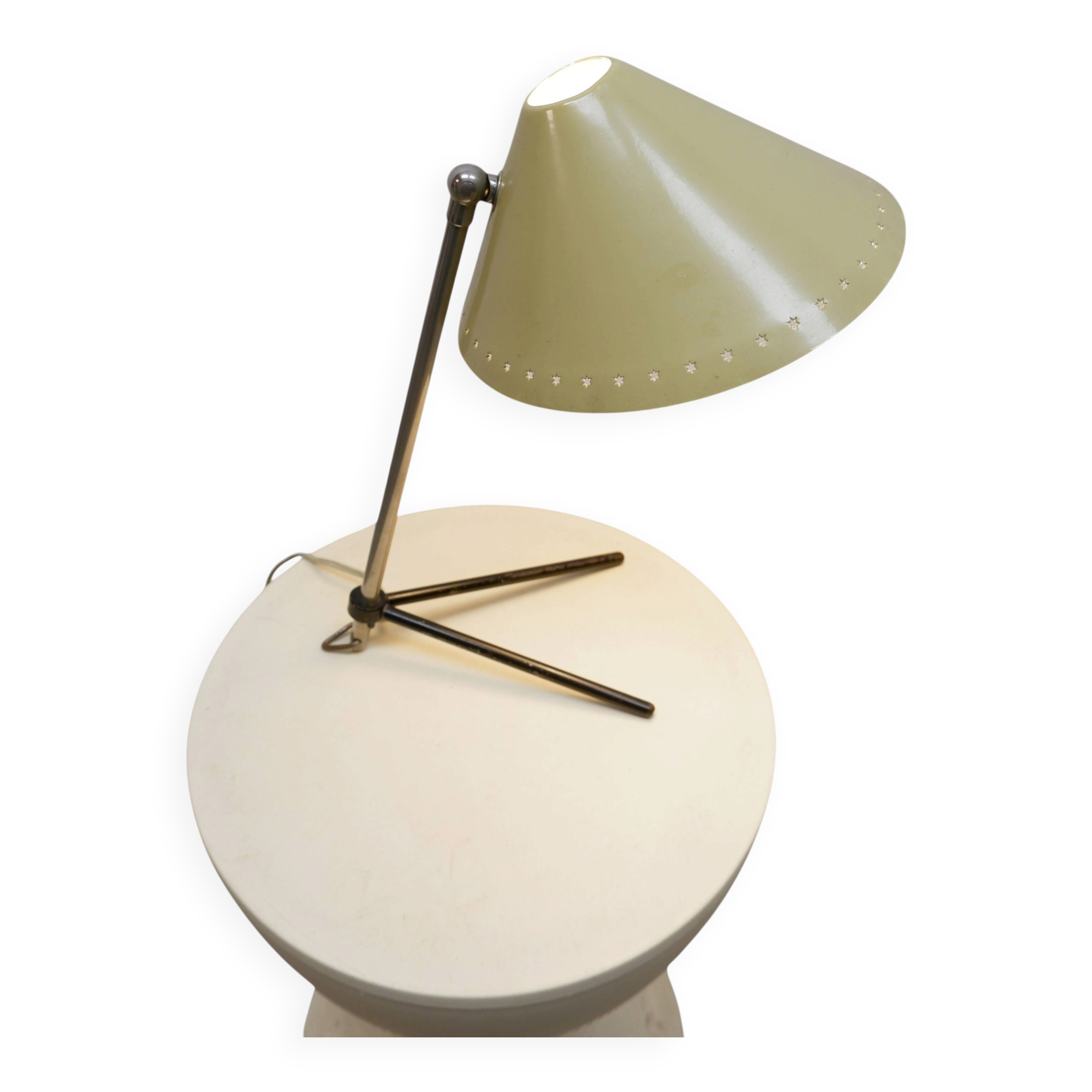 Pinocchio table lamp by Hala Zeist Holland, 1950s