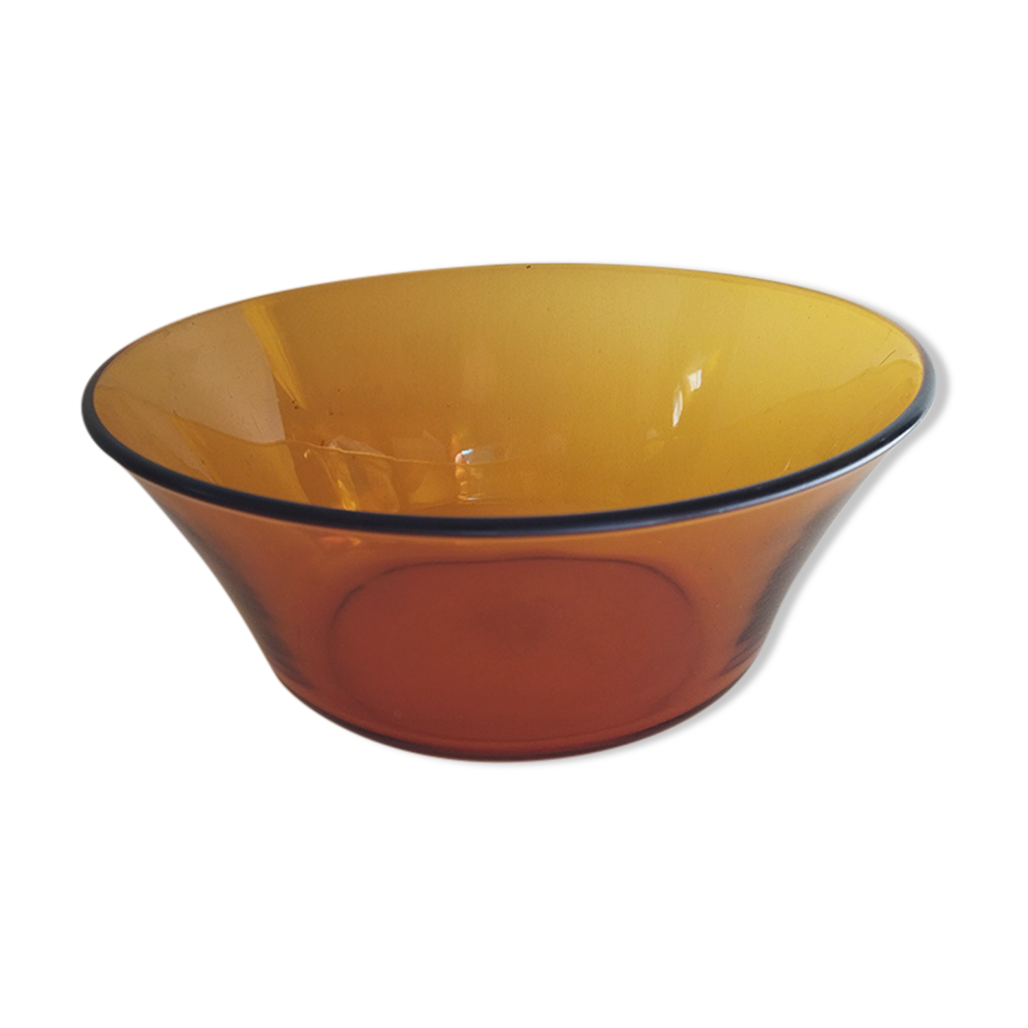 Amber Duralex bowl bowl