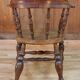 Chaise de capitaine victorienne 19ème siècle