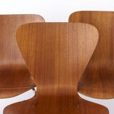 Set of 6 Vintage Stacking Chairs, 1960s, Teak - German Design