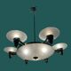 Large Art Deco Bronze Chandelier 1950’s