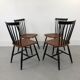 Swedish Teak Chairs by S. E. Fryklund for Hagafors, 1960s, Set of 4