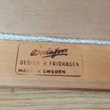 Chairs, 2 pcs, teak, Bertil Fridhagen, Bodafors, 70s .