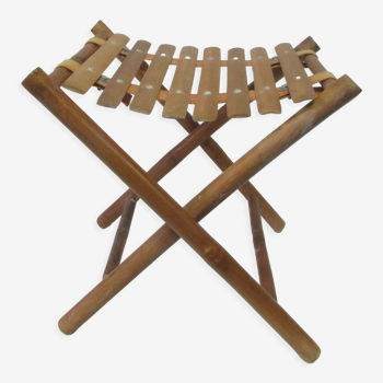 Vintage foldable fishing stool
