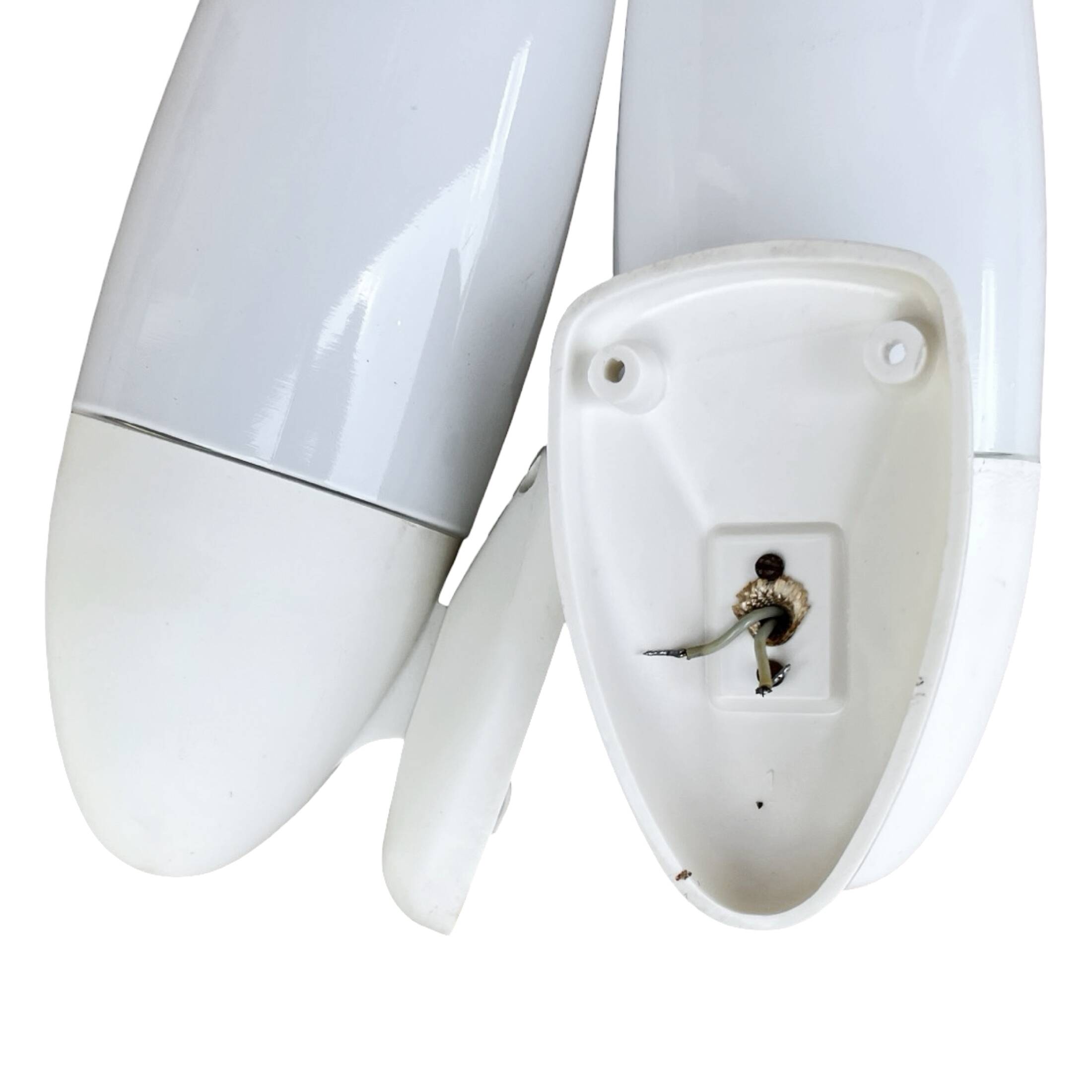 Paire d'appliques, Elektrosvit Nové Zámky, Tchécoslovaquie, années 1950.