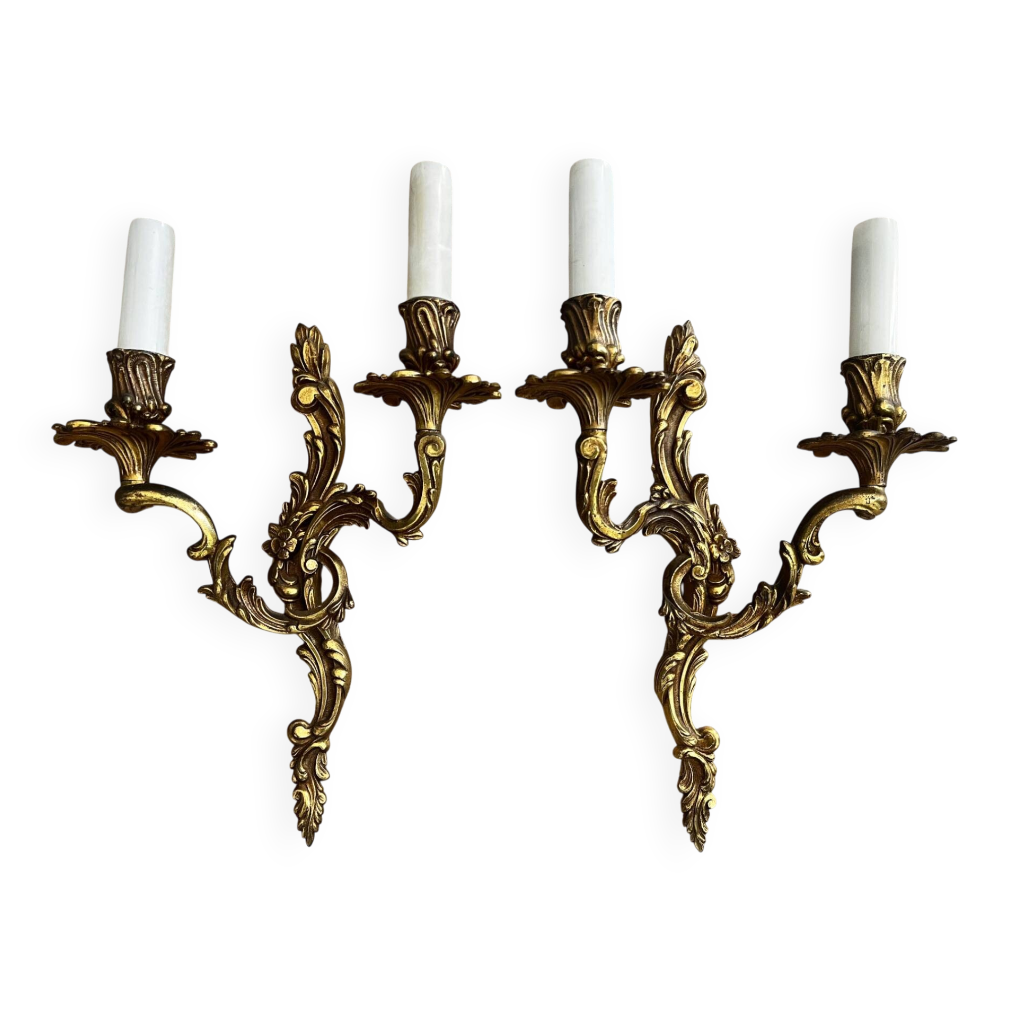 Antique wall lights