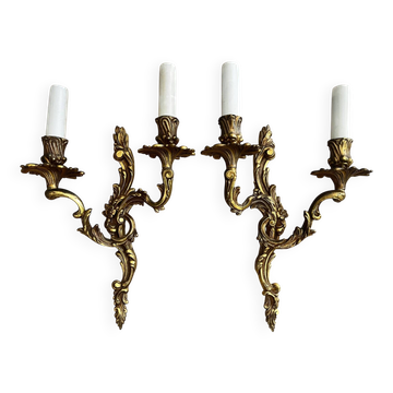 Antique wall lights