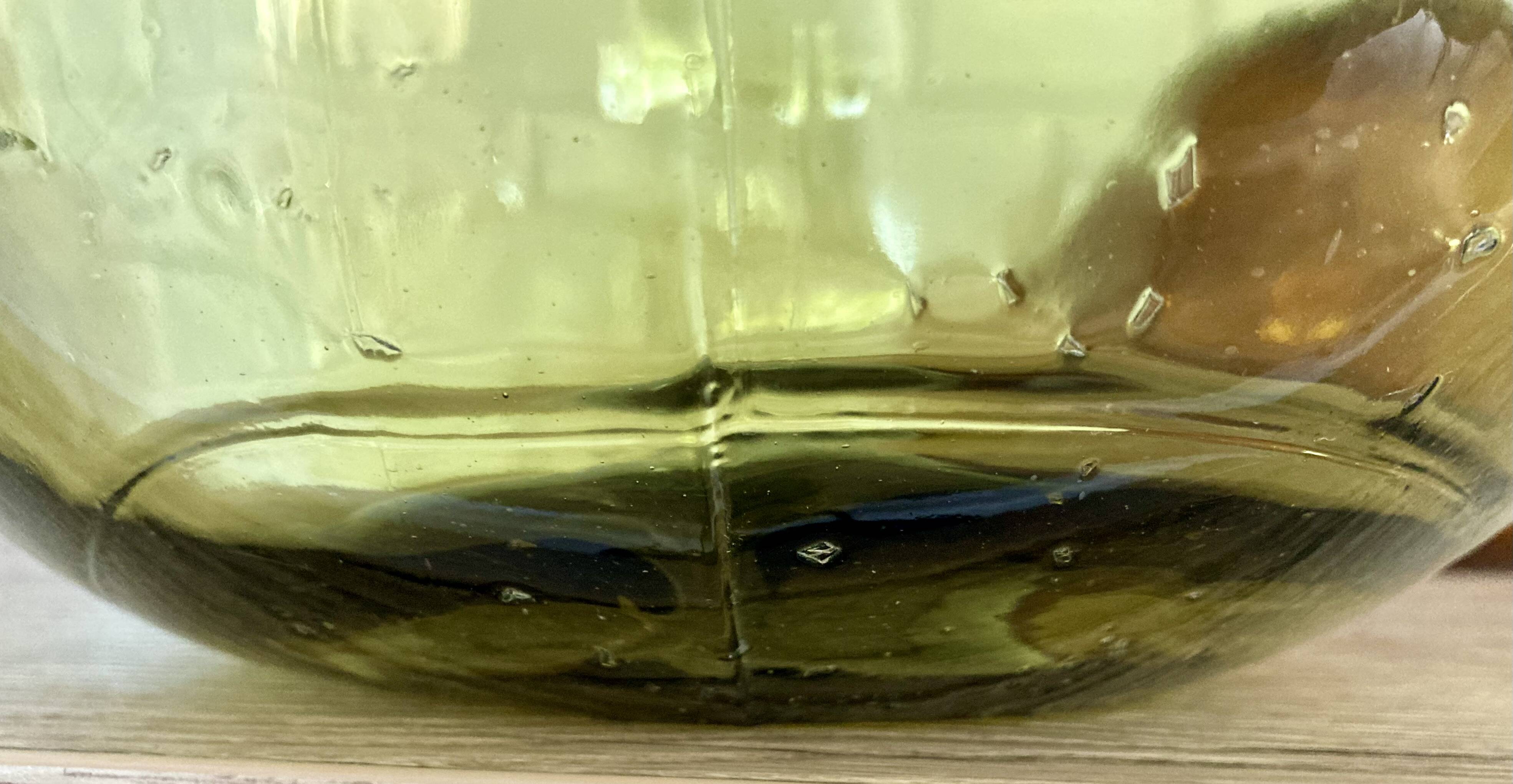10L demijohn in a pretty olive green