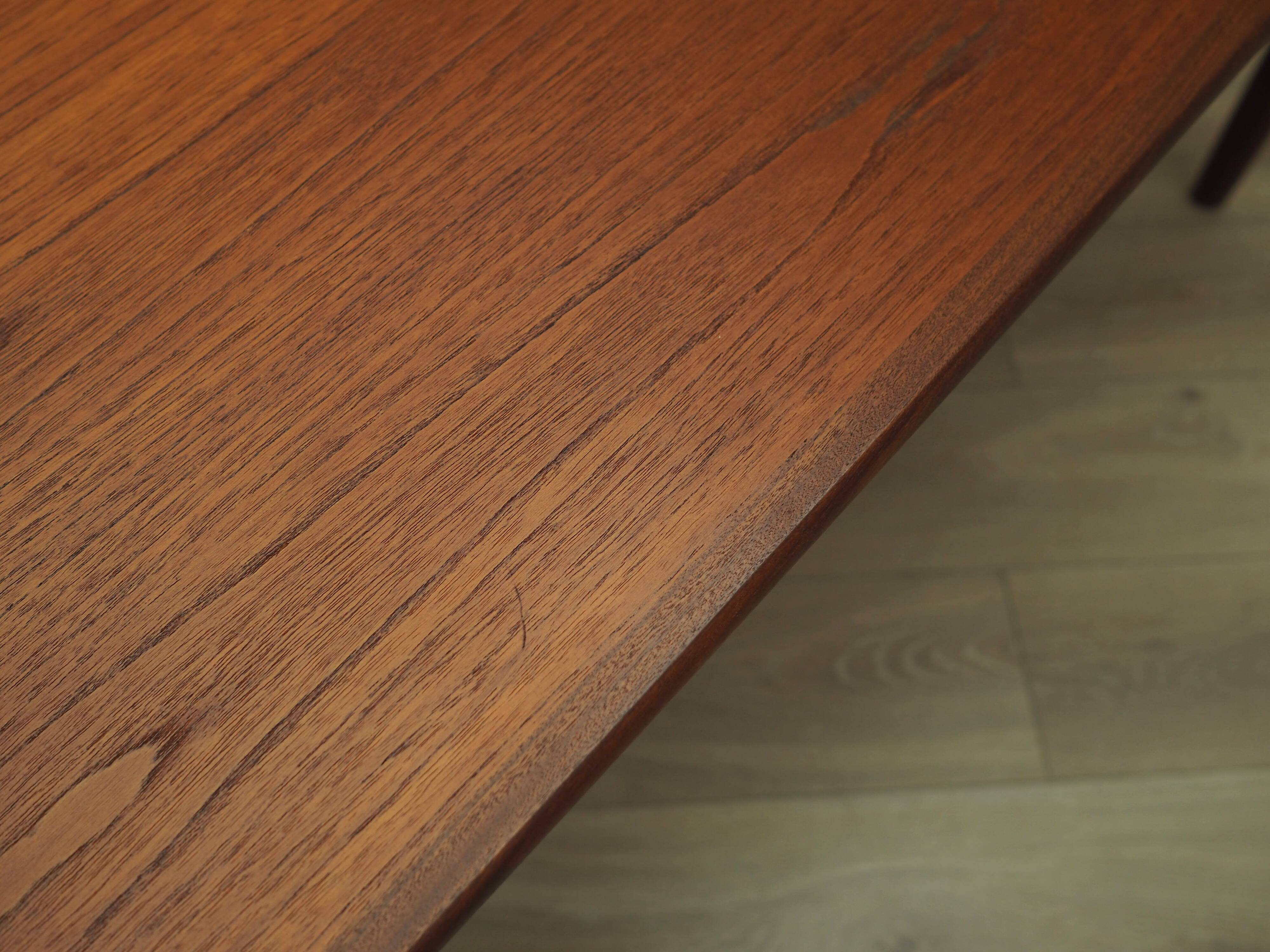 Teak table, Danish design, 1970s, production: Denmark