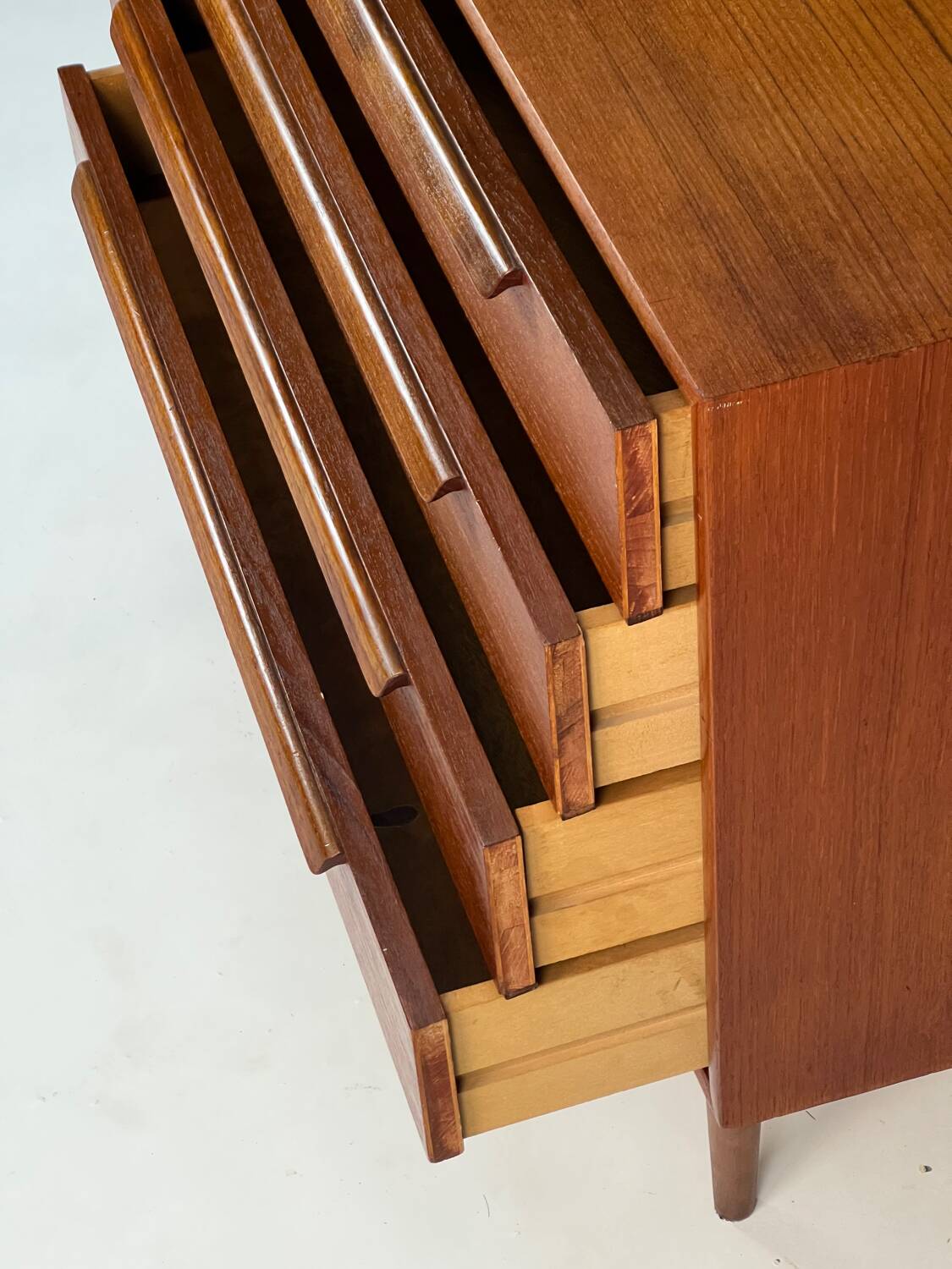 Commode en teck des années 60 WK Möbel vintage