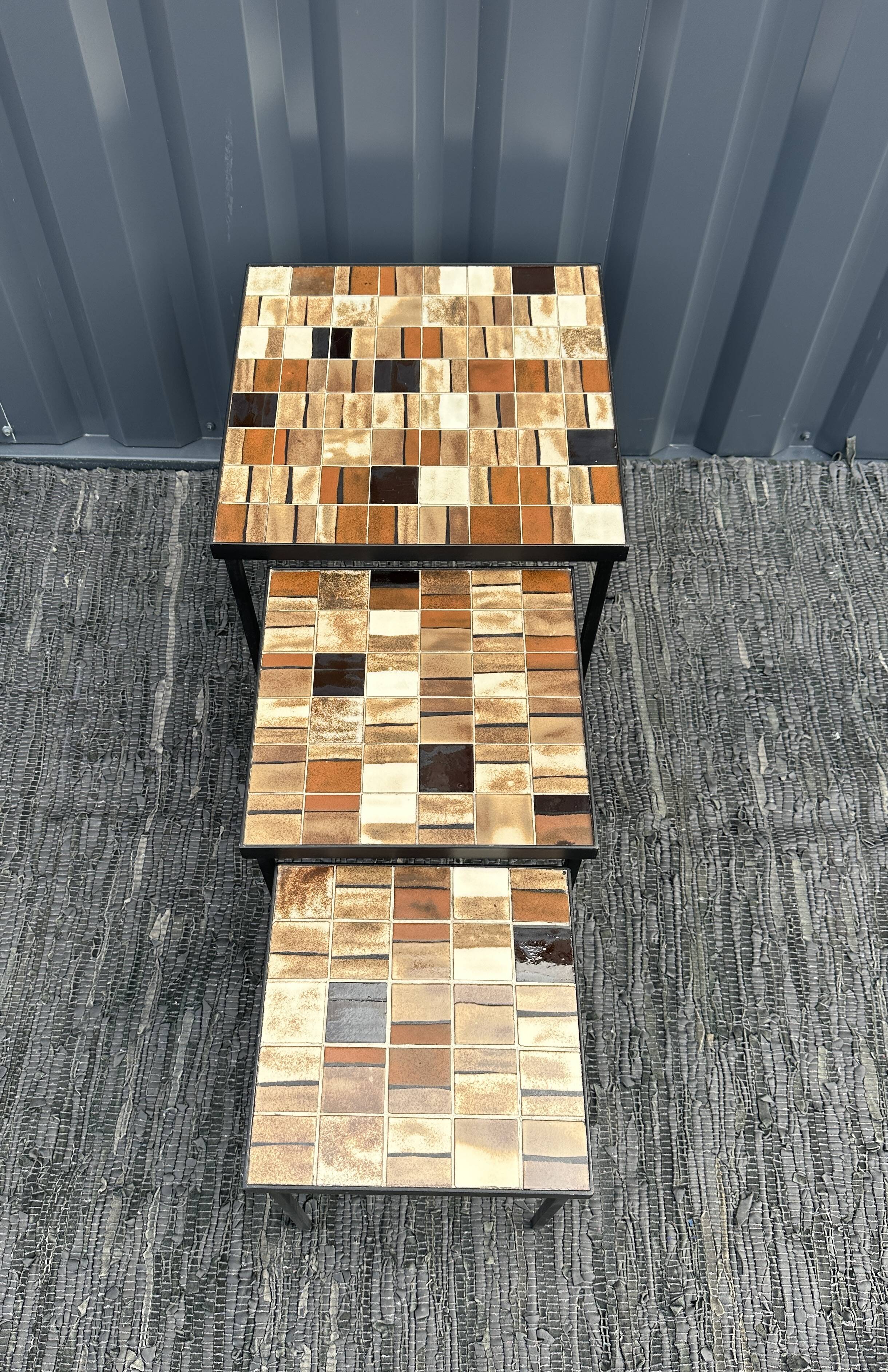 Mado jolain trio de tables basses
