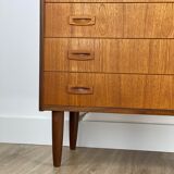 Teak chest of drawers