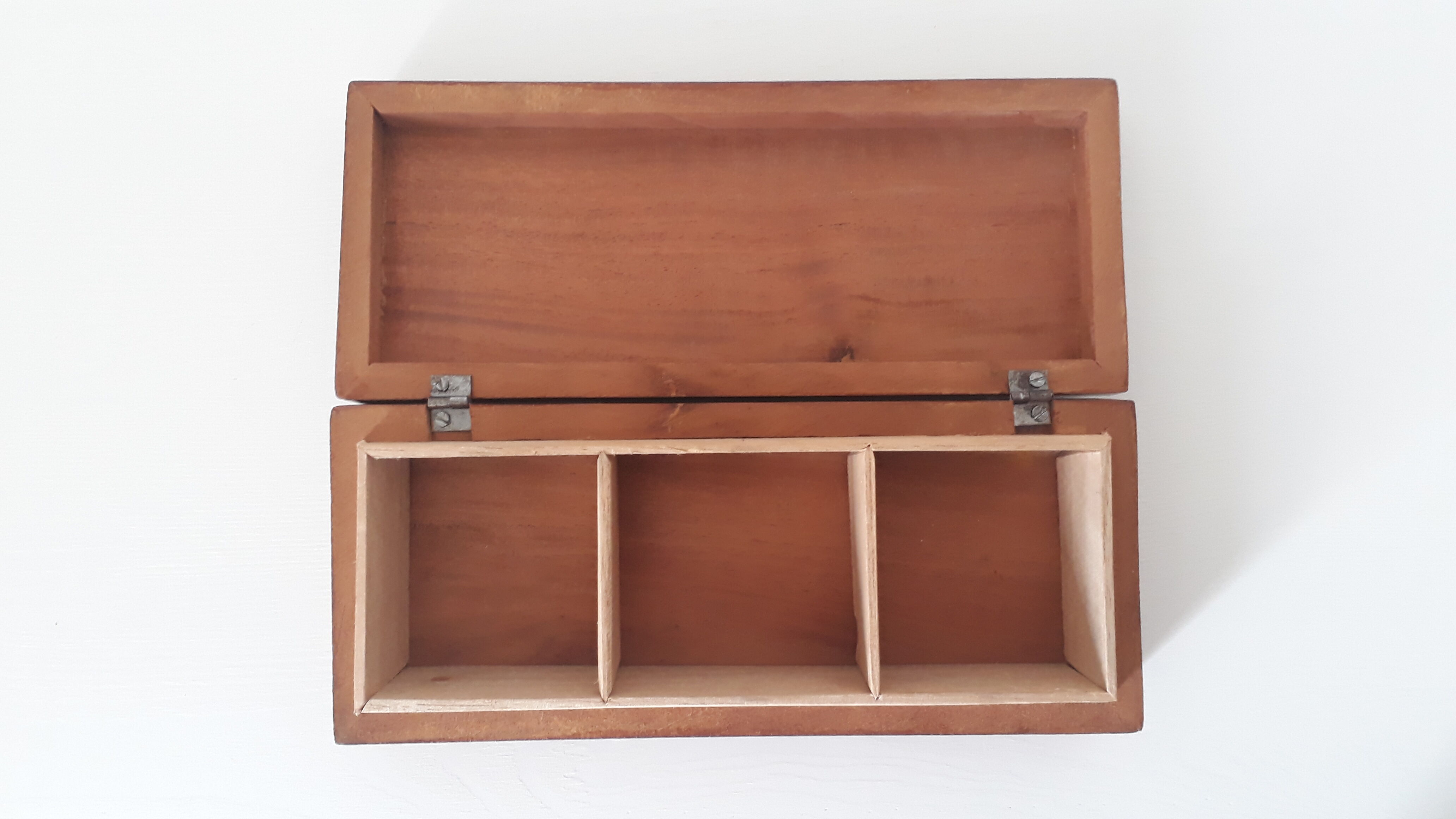 Vintage cedar wood box