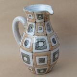 Pitcher with geometric decoration of Jean-Claude Malarmey