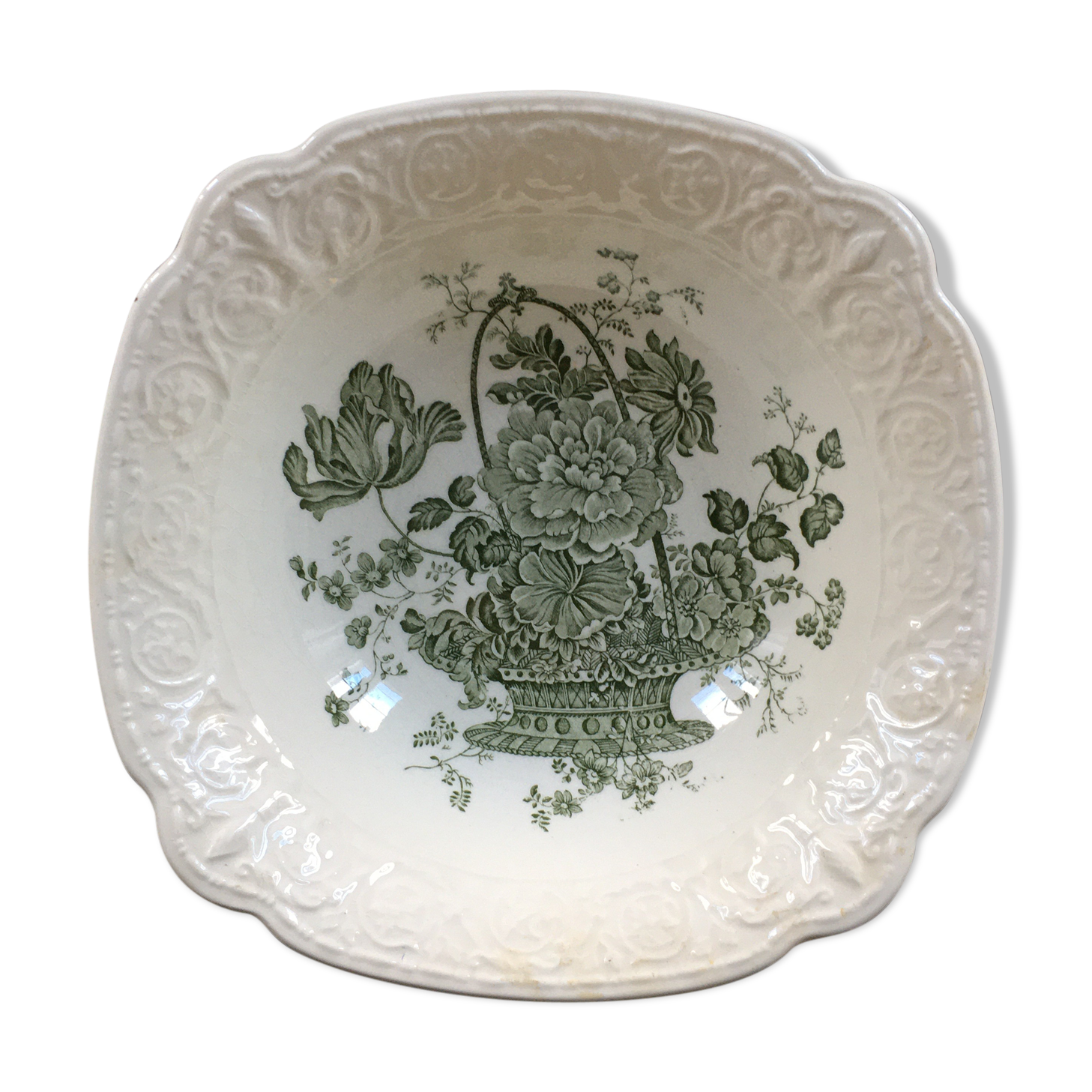 English porcelain salad