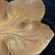 Wooden leaf tray