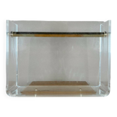 Porte revues plexi rochebobois années 70
