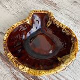 Vallauris ceramic empty pocket bowl