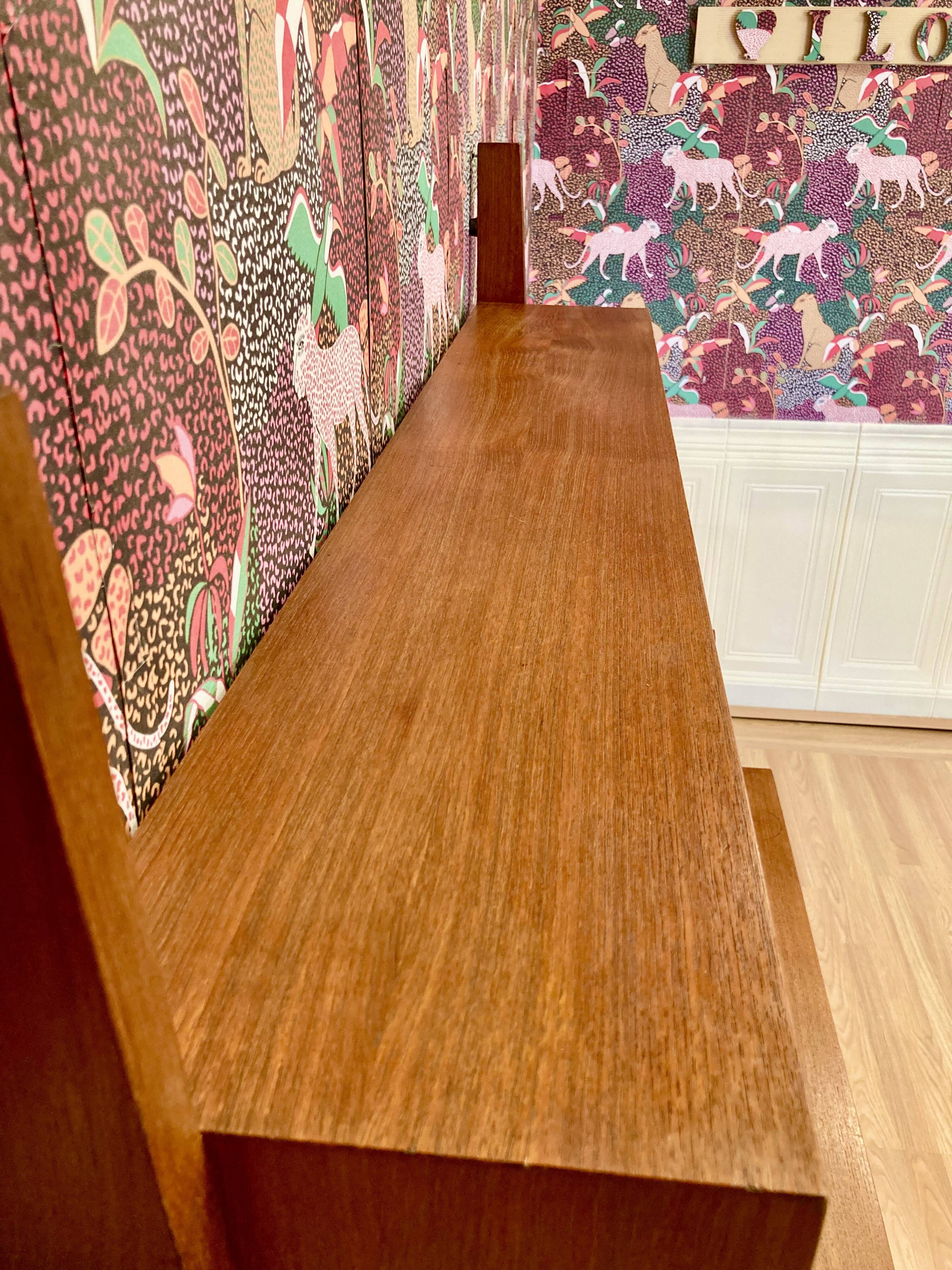 Elegant 1950s Scandinavian design desk.