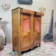 Walnut cabinet from the louis xv xviii century