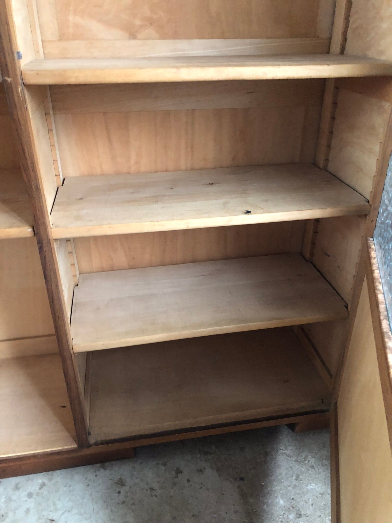 Vintage 40 years glass Cabinet