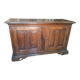 Grand Buffet Antique Du 17ème Siècle En Noyer Du Nord De l'Italie