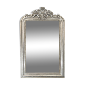 Mirror 134x86 silver Louis-Philippe era