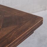 French oak deco dining table