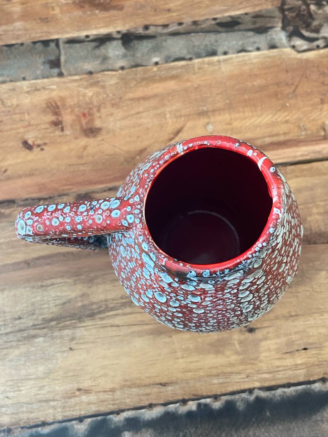 Fat Lava ceramic vase