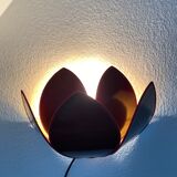 Lotus flower sconces