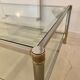 Table basse double plateau verre