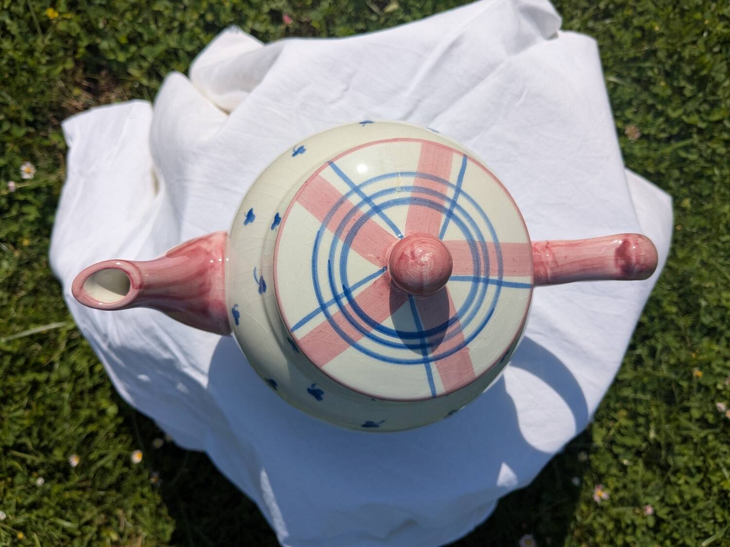 Vintage ceramic teapot