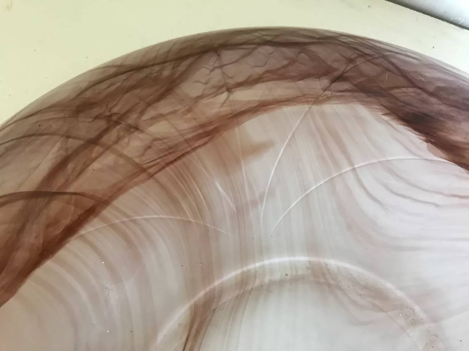 Art Deco glass cup attributed to G.Davidson