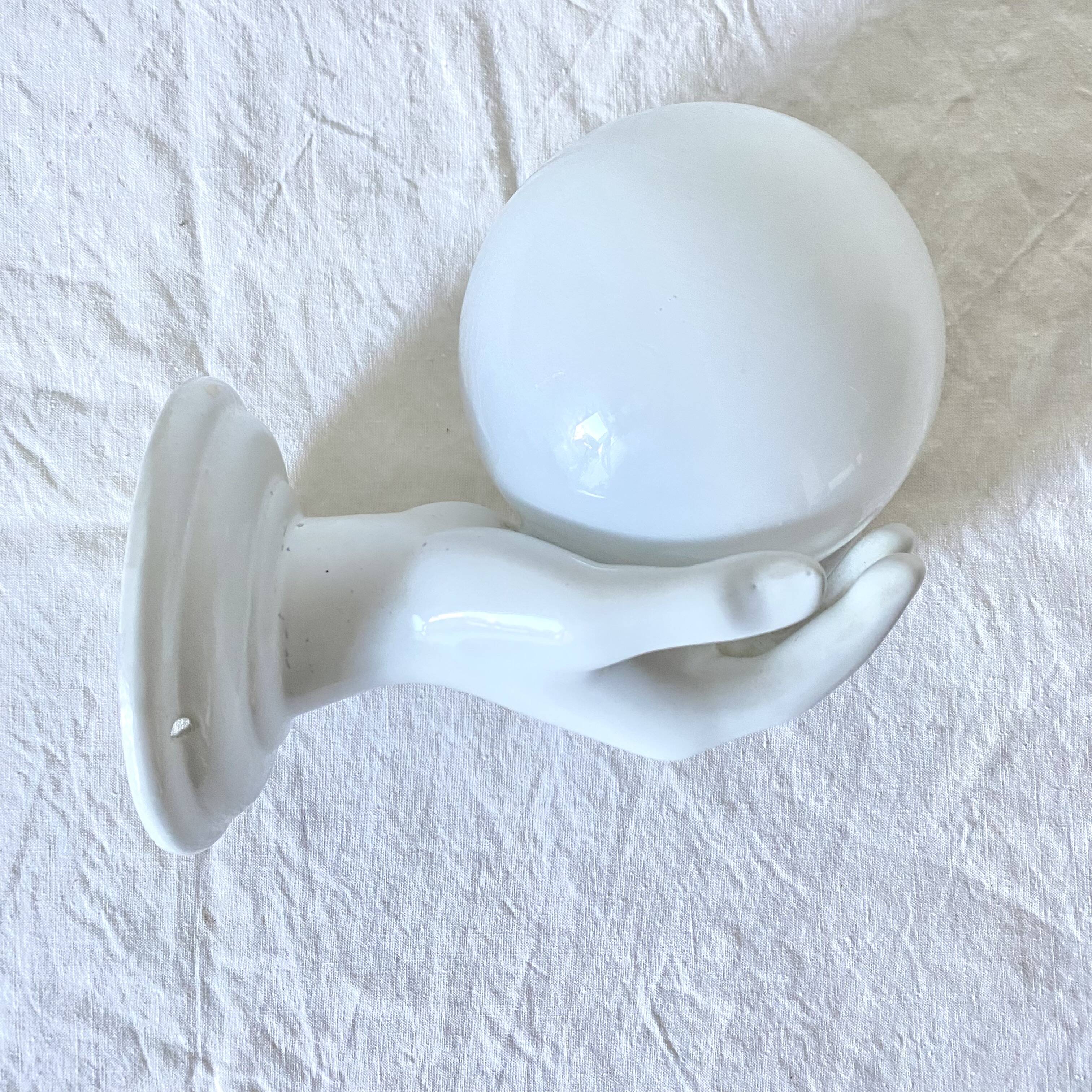 Vintage handmade wall light