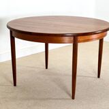 Round extending dining table by GPlan Fresco Collection 1960.