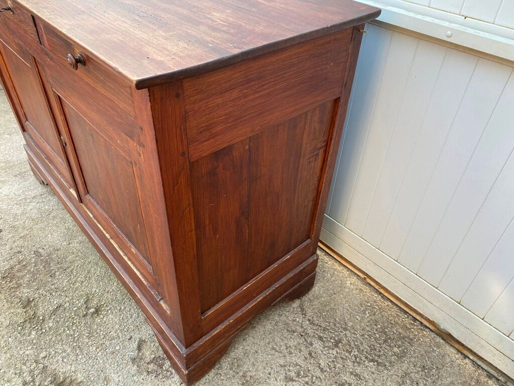 Former Parisian buffet 2 doors 3 drawers 1 shelf