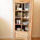 Armoire bonnetière Art Déco vitrée