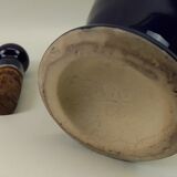 Blue and green ceramic carafe 25cm